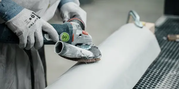 blade repair, spot on paint, epoxy safety